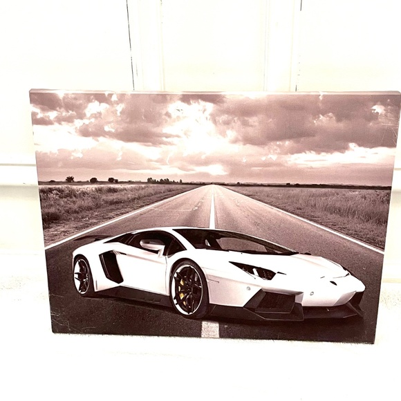 Luxury Car Pulled Canvas Wall Hangings (4) - Picture 5 of 6